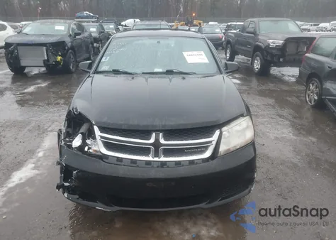 2012 Dodge Avenger Se z USA, uszkodzony, nr VIN 1C3CDZABXCN170027